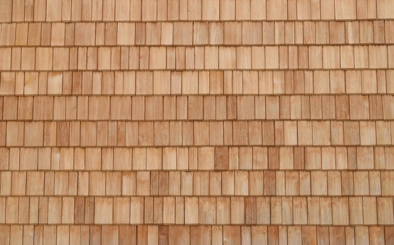 Cedar Roof Installation detail