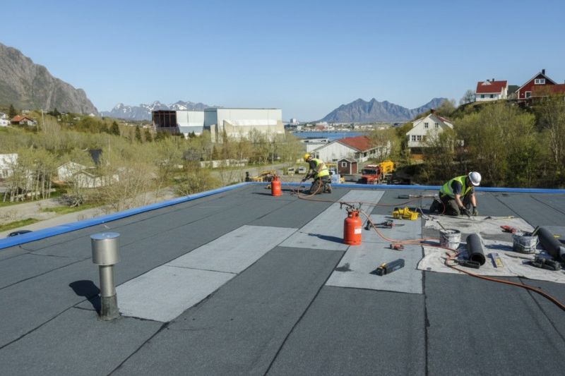 Commercial Roof Replacement detail