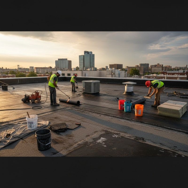 Corrugated Roof Repair detail