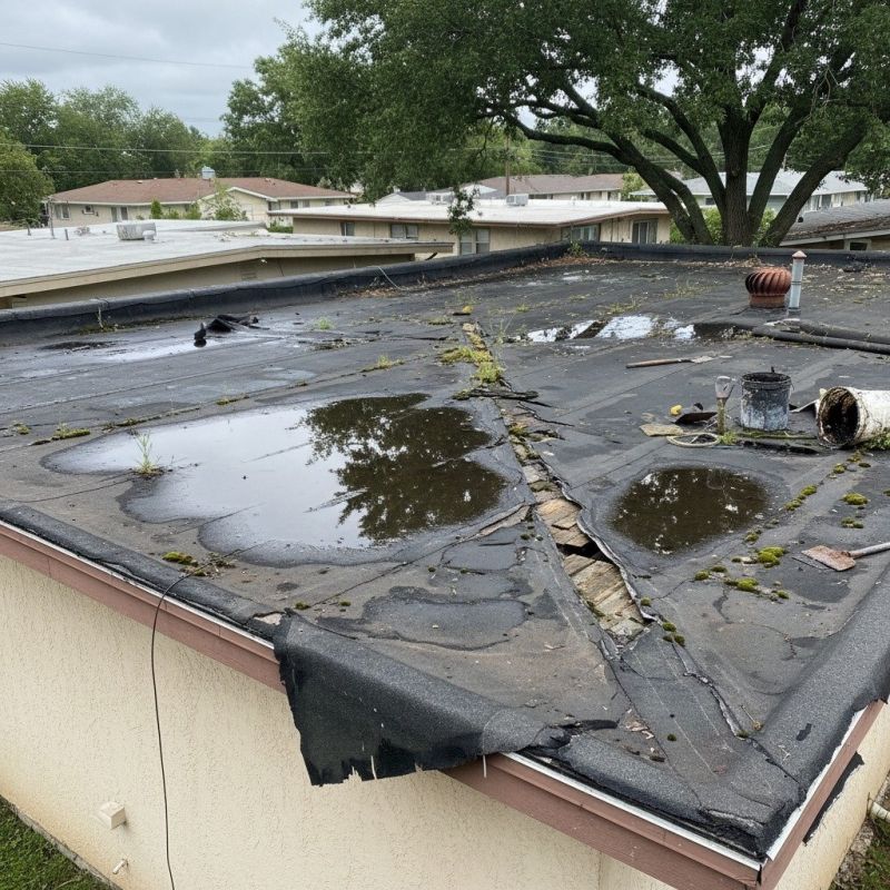Roof Damage Restoration detail