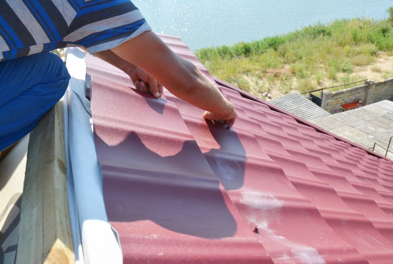 Tin Roof Repair detail